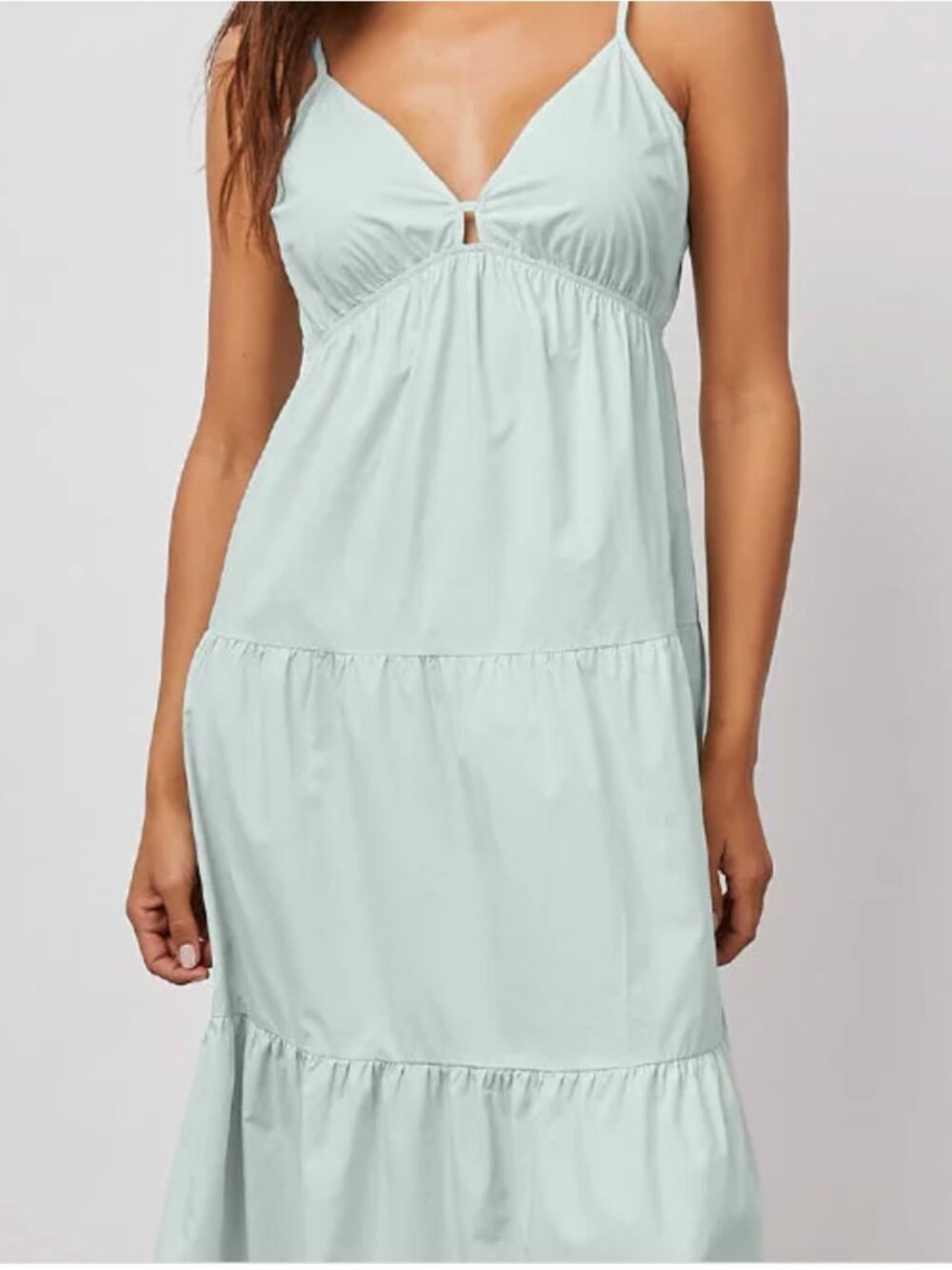 Rails Avril Sea Breeze Tiered Midi Dress Size M